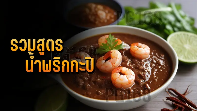 รวมสูตร น้ำพริกกะปิ