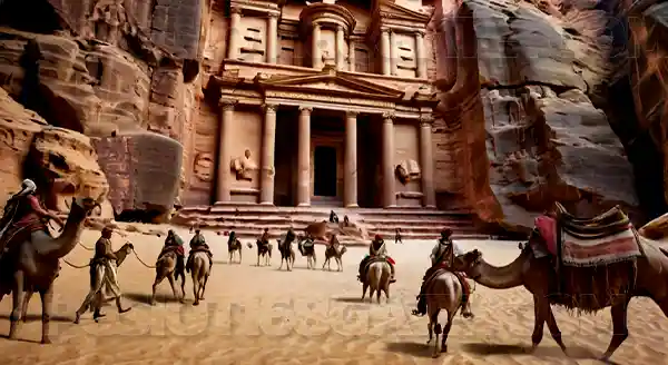 เปตรา นครหิน แกะสลัก