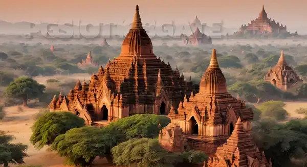 เมืองโบราณ พุกาม เมียนมา