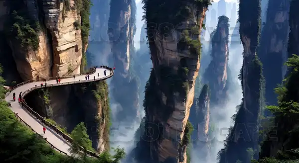 หุบเขา อวตาร Zhangjiajie