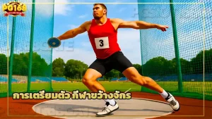 การเตรียมตัว กีฬาขว้างจักร