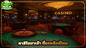 คาสิโนมาเก๊า ที่แรกคือที่ไหน