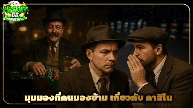 มุมมองที่คนมองข้าม เกี่ยวกับ คาสิโน