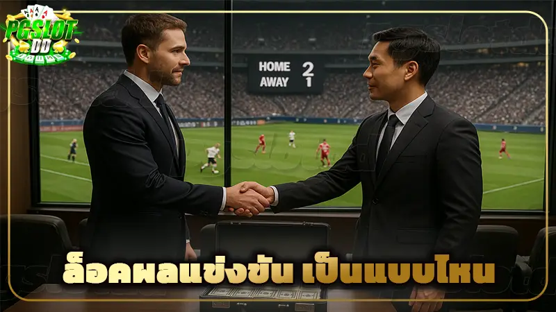 ล็อคผลแข่งขัน เป็นแบบไหน