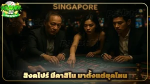 สิงคโปร์ มีคาสิโน มาตั้งแต่ยุคไหน