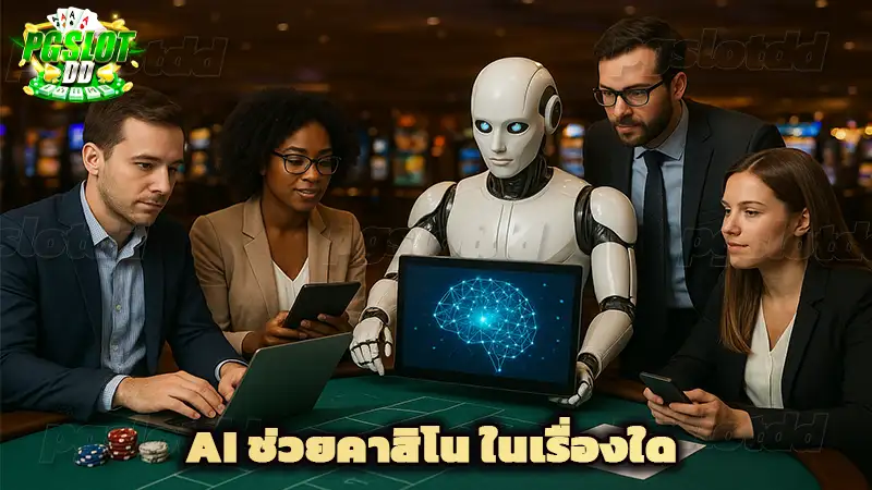 AI ช่วยคาสิโน ในเรื่องใด