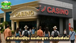 คาสิโนในญี่ปุ่น และกัมพูชา ต่างกันยังไง
