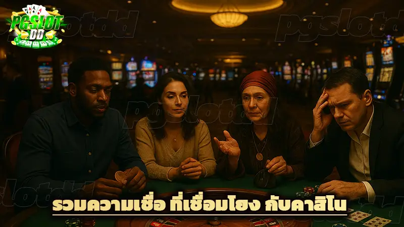 รวมความเชื่อ ที่เชื่อมโยง กับคาสิโน