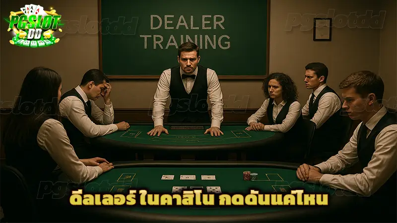 ดีลเลอร์ ในคาสิโน กดดันแค่ไหน