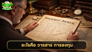 อะไรคือ วารสาร การลงทุน