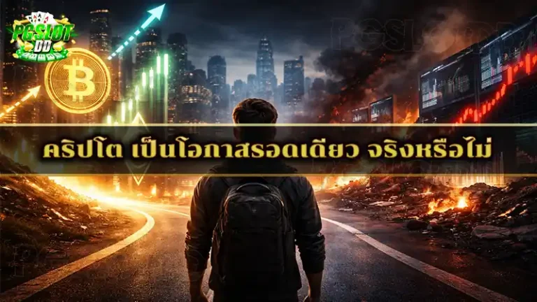 คริปโต เป็นโอกาสรอดเดียว จริงหรือไม่