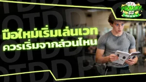 มือใหม่เริ่มเล่นเวท ควรเริ่มจากส่วนไหน