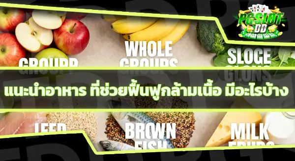 อาหารอะไร ที่ช่วยเร่งการฟื้นฟูกล้ามเนื้อ